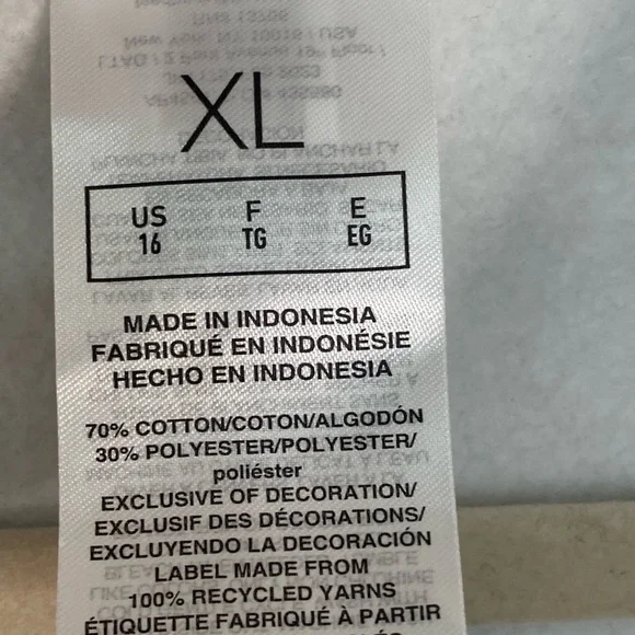 Adidas Girl’s Wonder Beige Fleece Jacket full zipper Size XL NWT - Picture 3 of 5